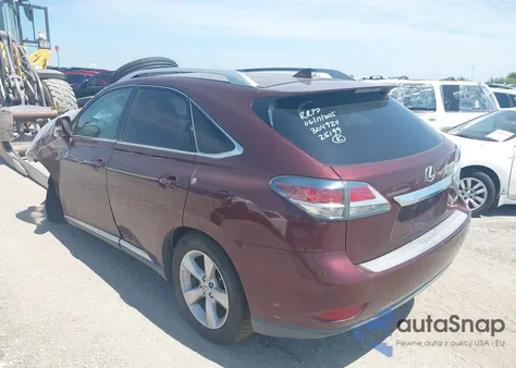 2015 Lexus Rx 350 из США, поврежденный, VIN 2T2BK1BAXFC343102